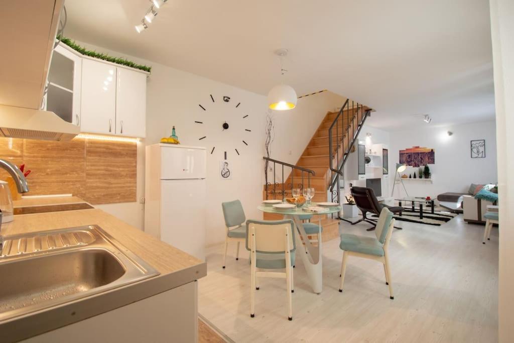 Central Duplex Apartment Novi Sad Bagian luar foto