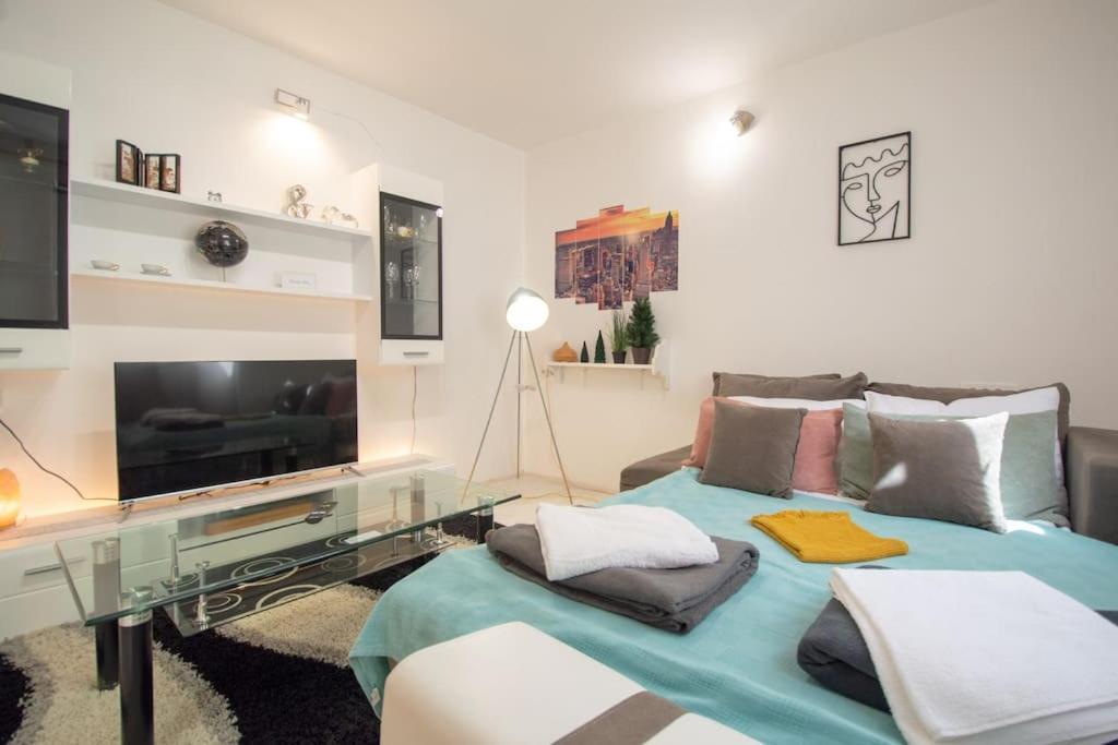 Central Duplex Apartment Novi Sad Bagian luar foto