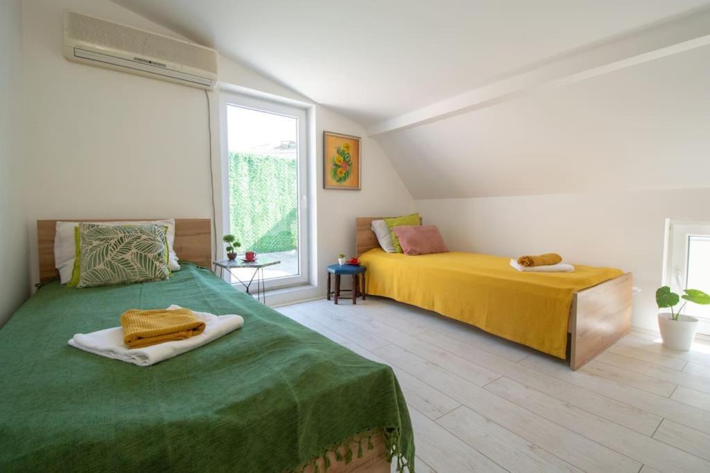 Central Duplex Apartment Novi Sad Bagian luar foto