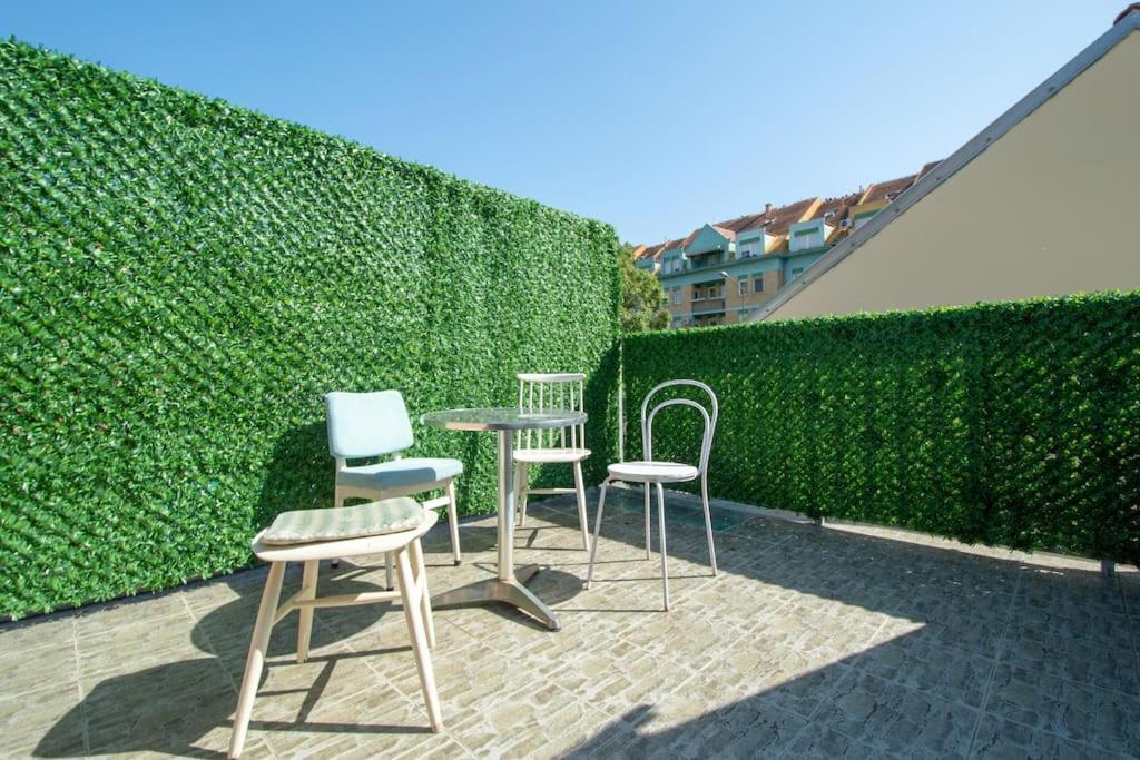 Central Duplex Apartment Novi Sad Bagian luar foto