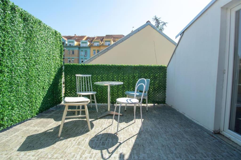 Central Duplex Apartment Novi Sad Bagian luar foto